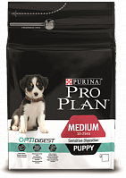Purina Pro Plan Medium Puppy Sensitive Digestion с ягнёнком и рисом